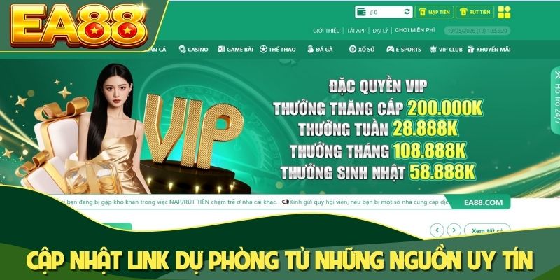 Cập nhật link dự phòng từ những nguồn uy tín Cập nhật link dự phòng từ những nguồn uy tín