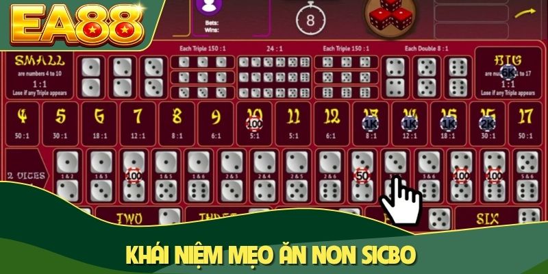 Mẹo Ăn Non Sicbo - Cách Gom Tiền Đều Đặn Mỗi Ngày 1 Khái niệm mẹo ăn non Sicbo